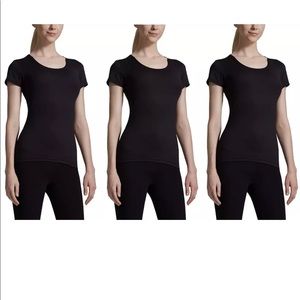 32 Degrees Weatherproof Women's Short Sleeve Scoop